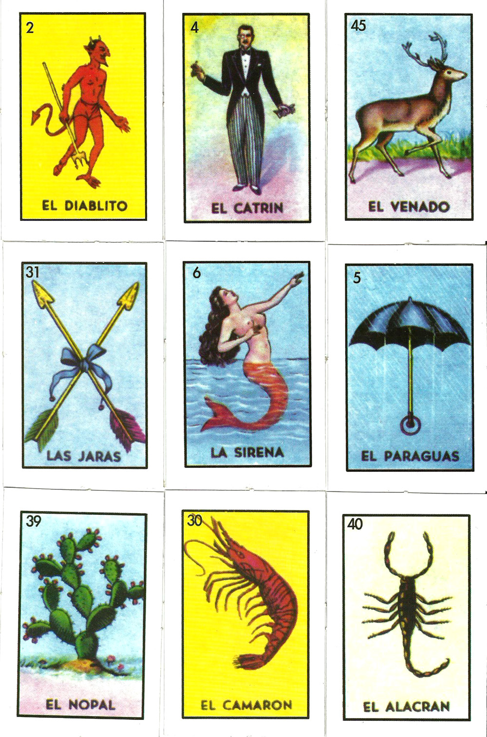mexican cards